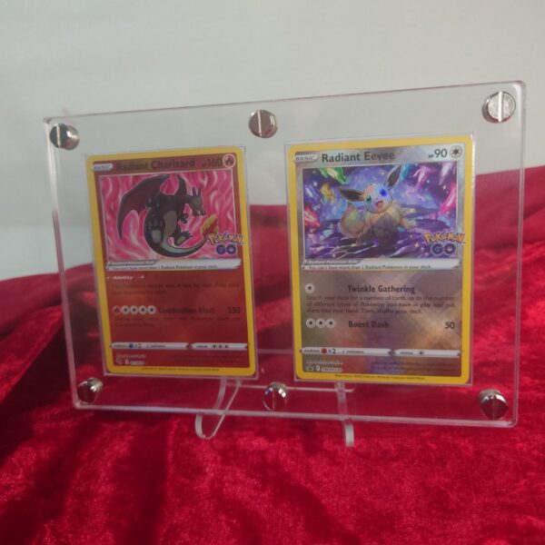 Double Trading Card Display Frame